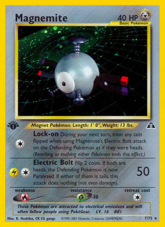 Magnemite (7) [Neo Discovery] 07/75