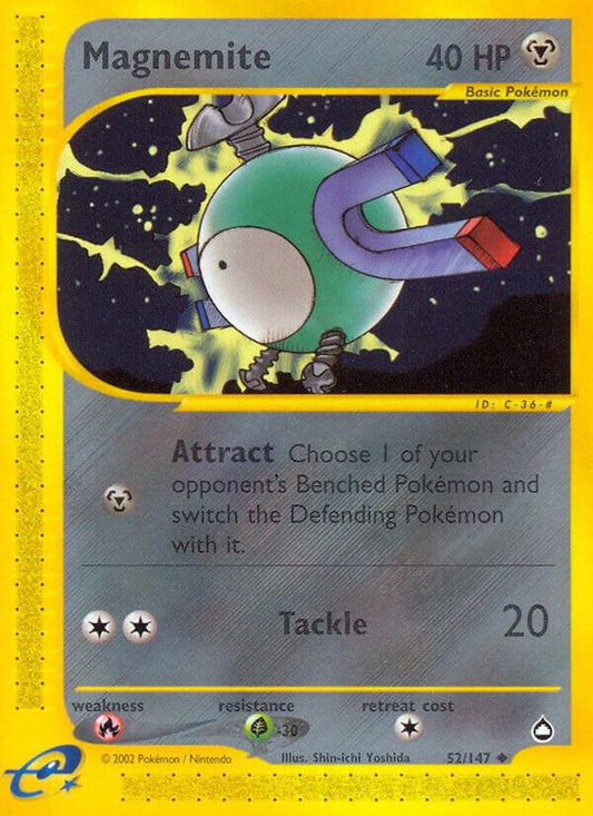 Magnemite (52) [Aquapolis] 052/147