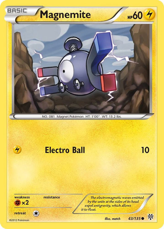 Magnemite (43) [Plasma Storm] 43/135