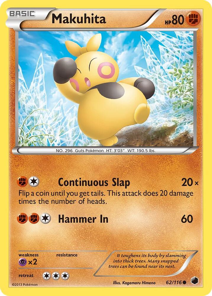 Makuhita [Plasma Freeze] 62/116