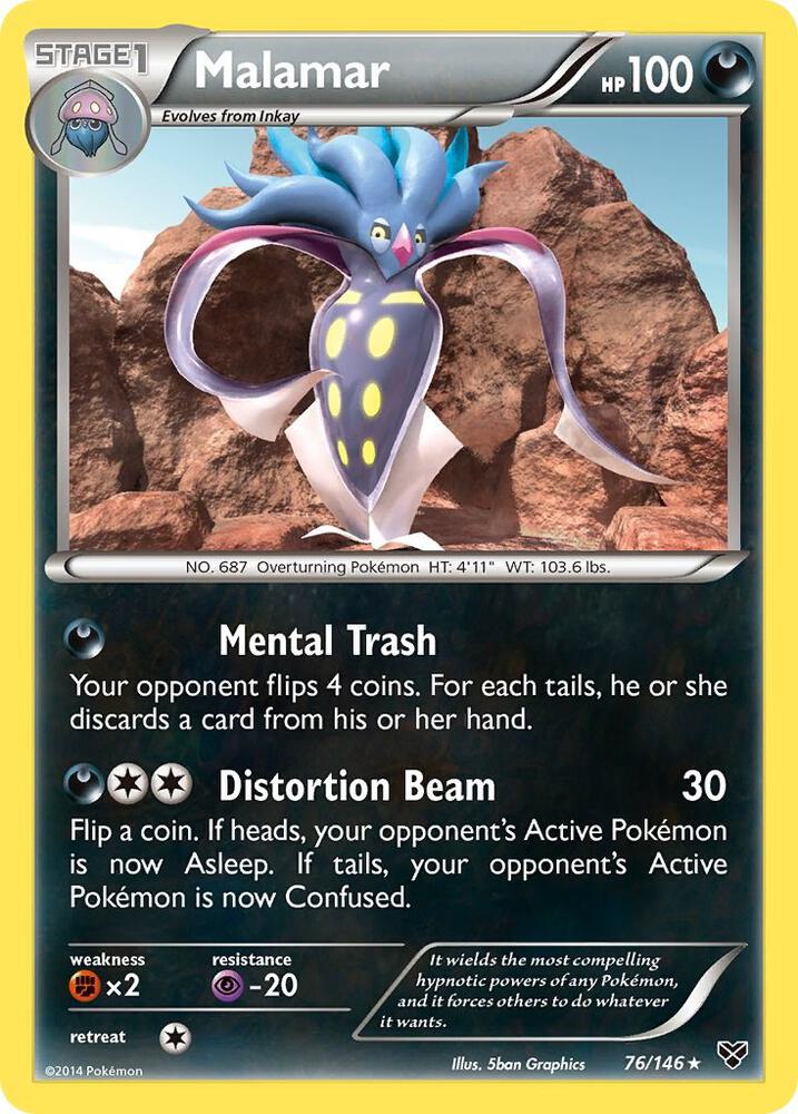 Malamar (76) [XY Base Set] 76/146
