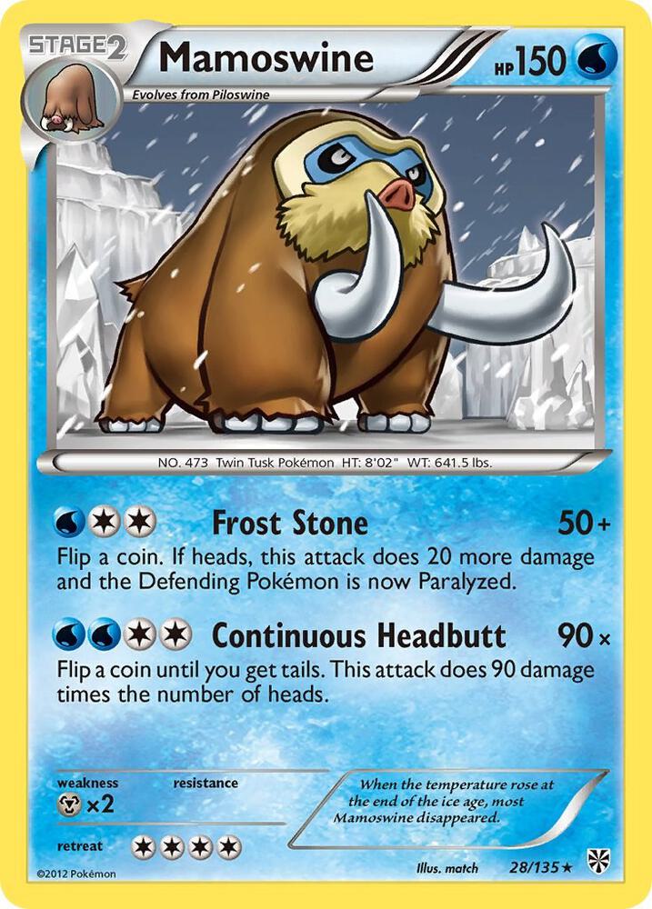 Mamoswine [Plasma Storm] 28/135