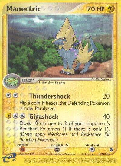 Manectric - 39/109 [Ruby and Sapphire] 39/109
