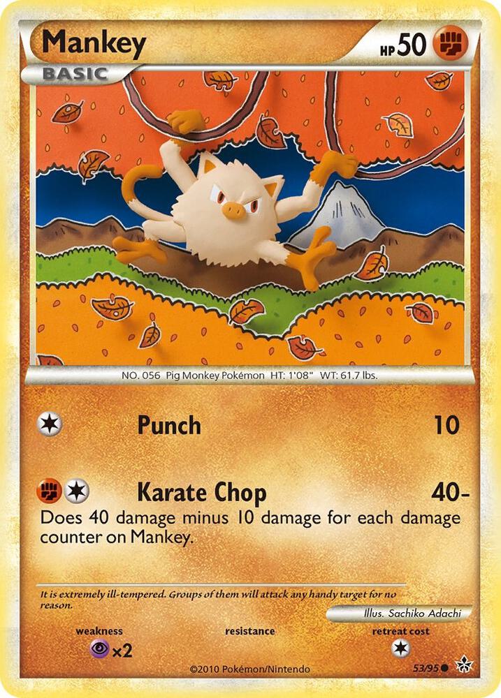 Mankey [Unleashed] 53/95