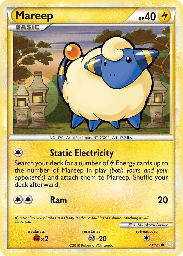 Mareep [HeartGold SoulSilver] 73/123