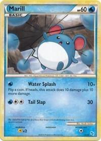 Marill (#15) [HGSS Trainer Kit: Gyarados & Raichu] 15/30