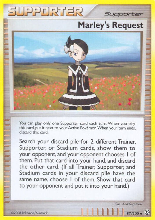 Marley's Request [Stormfront] 87/100
