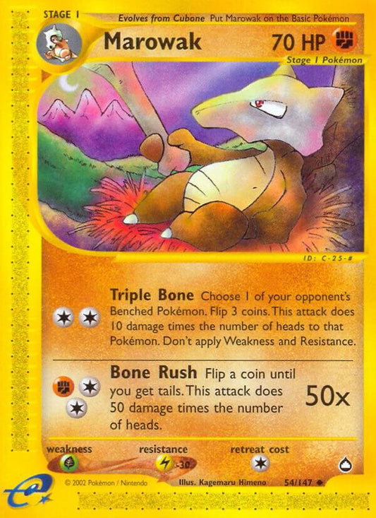 Marowak [Aquapolis] 054/147