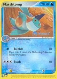 Marshtomp - 011 (e-League) [Winner] [Nintendo Promos] 011