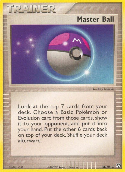 Master Ball [Power Keepers] 78/108