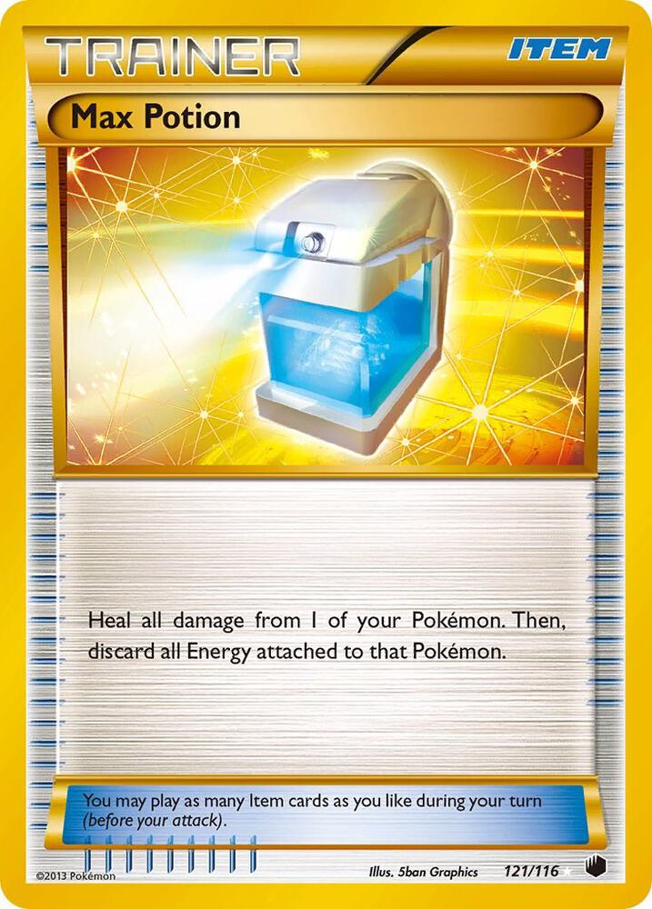 Max Potion (121 Secret Rare) [Plasma Freeze] 121/116