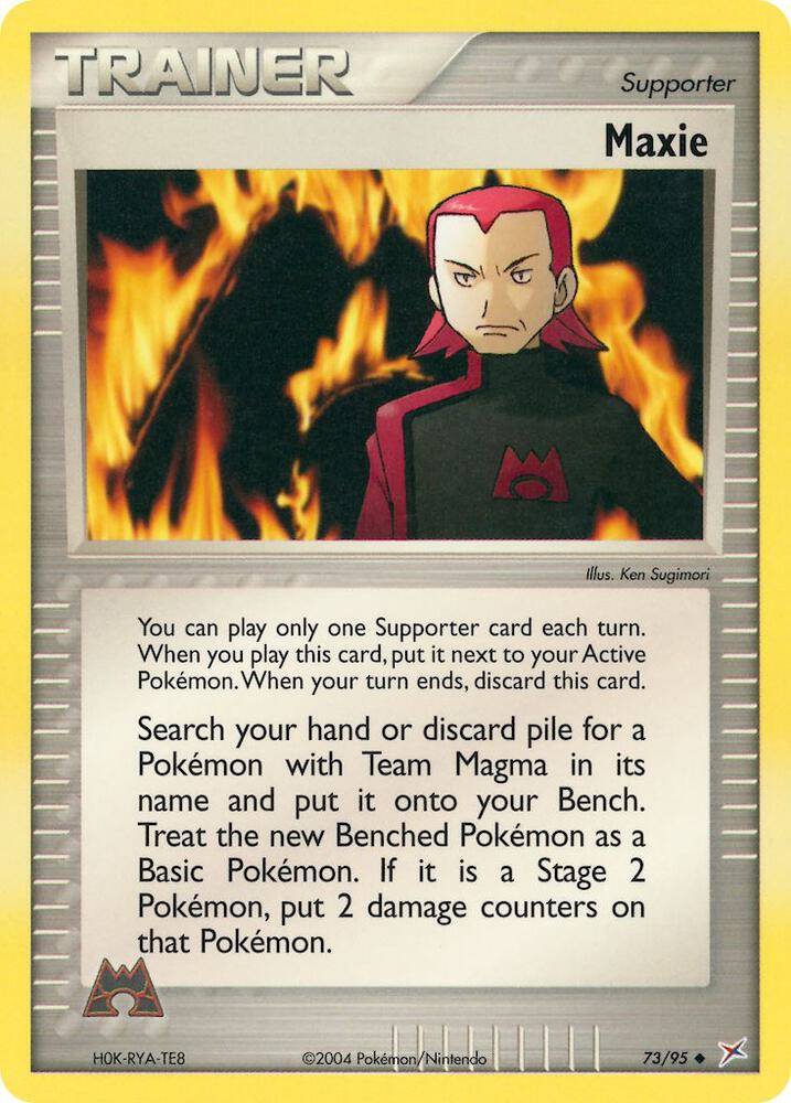 Maxie [Team Magma vs Team Aqua] 73/95