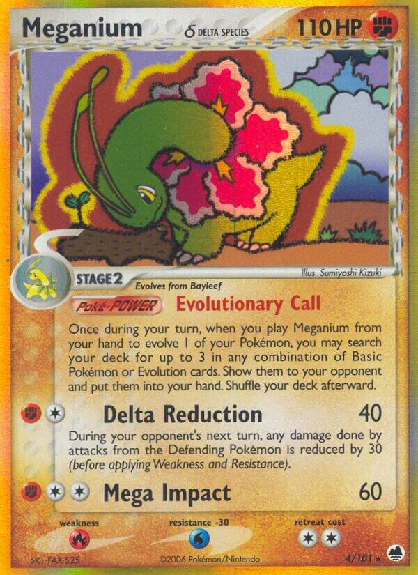 Meganium (Delta Species) [Dragon Frontiers] 4/101