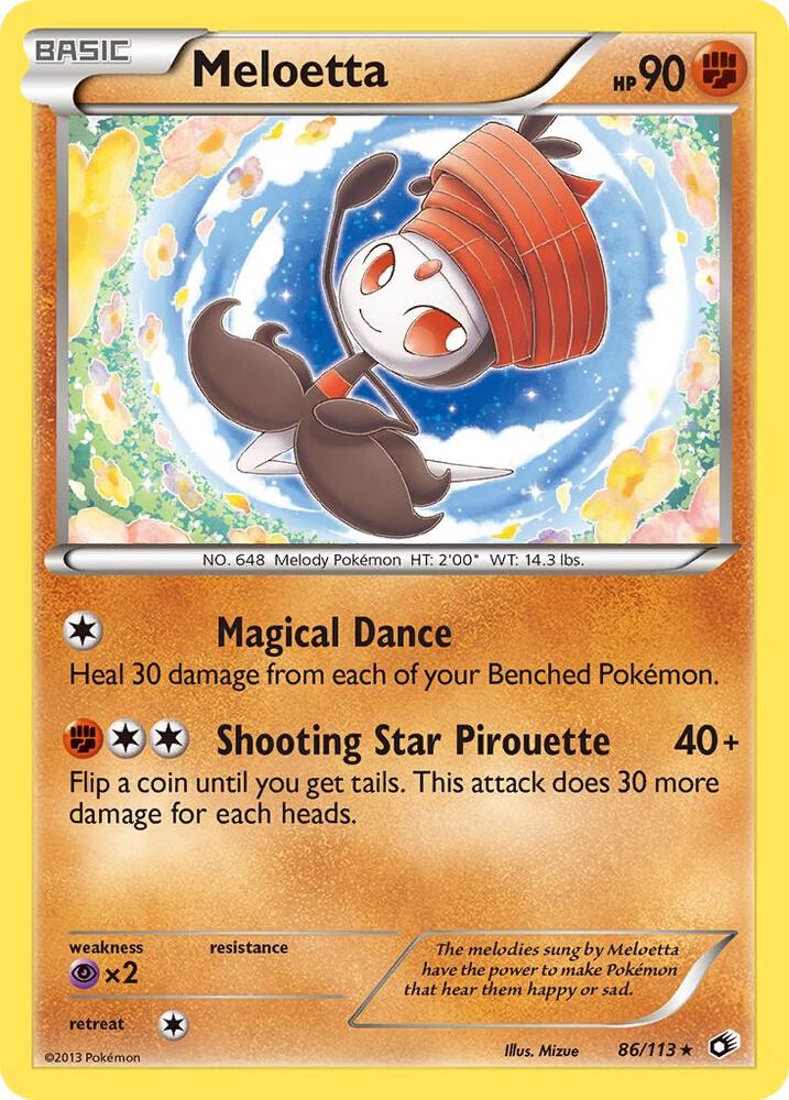 Meloetta (86) [Legendary Treasures] 86/113