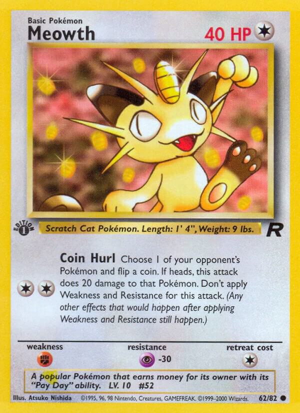 Meowth [Team Rocket] 62/82