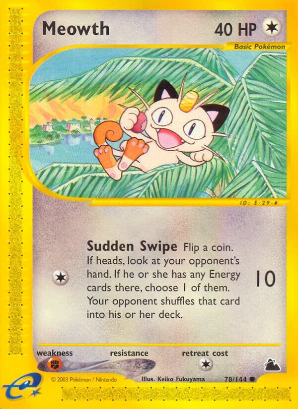 Meowth [Skyridge] 078/144