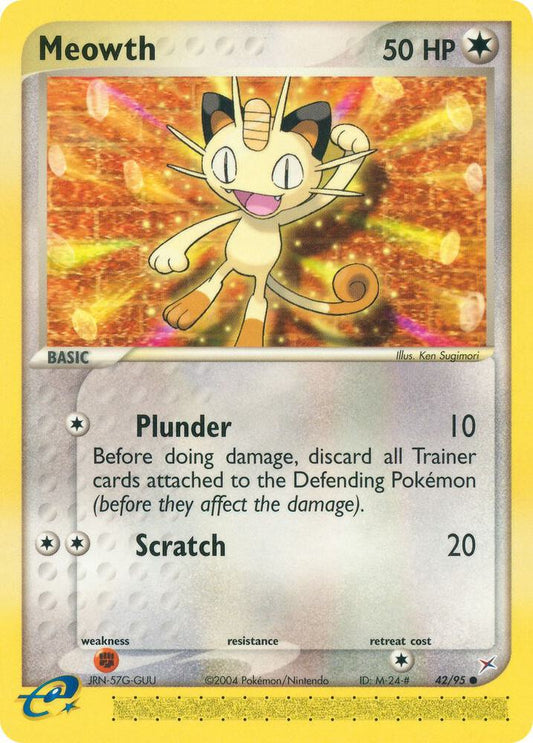 Meowth [Team Magma vs Team Aqua] 42/95