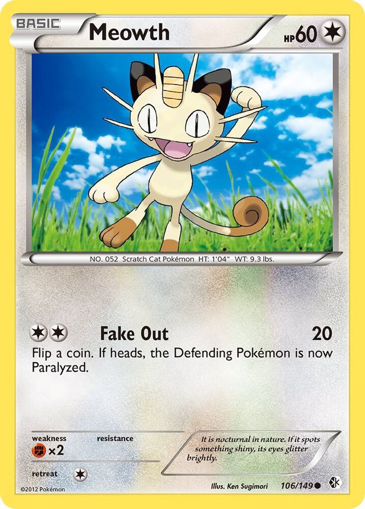 Meowth [Boundaries Crossed] 106/149