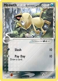 Meowth (Delta Species) [EX Holon Phantoms] 71/110