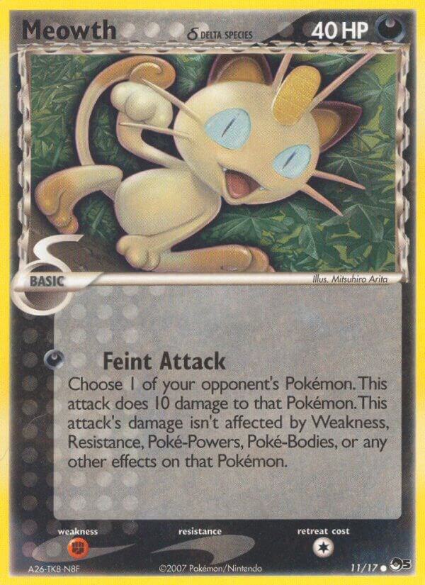 Meowth (Delta Species) [POP Series 5] 011/017