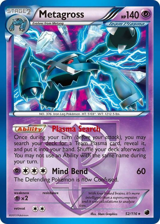 Metagross (Team Plasma) [Plasma Freeze] 52/116