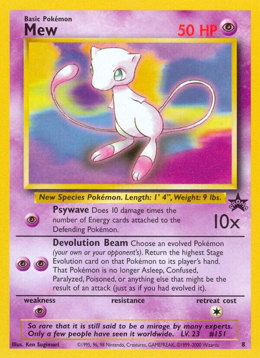 Mew (8) [WoTC Promo] 8