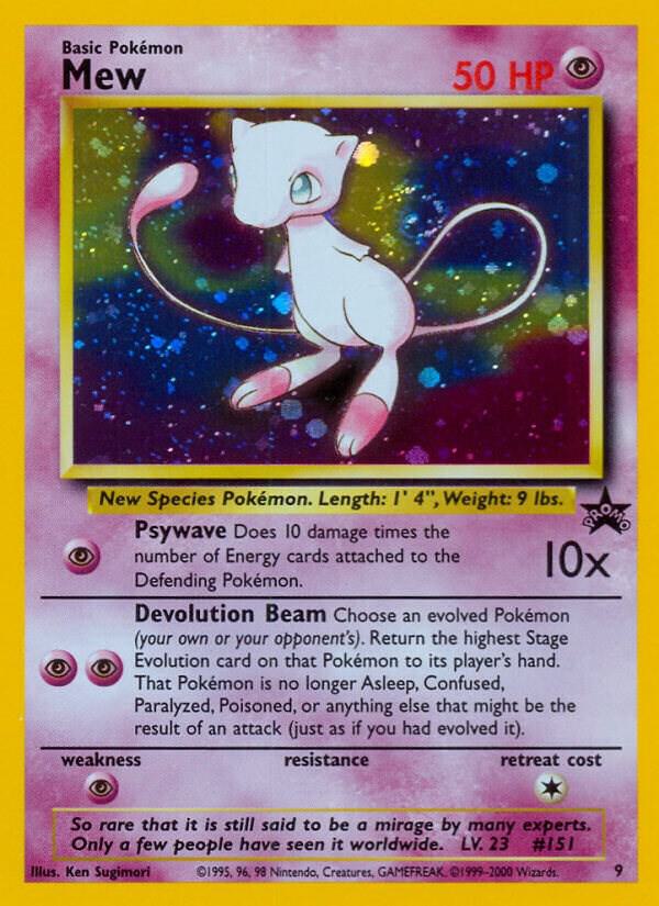 Mew (9) [WoTC Promo] 09/53