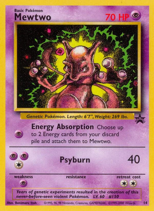 Mewtwo (14) [WoTC Promo] 14/53