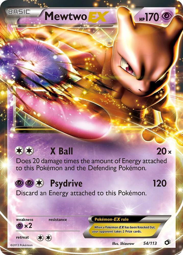 Mewtwo EX [Legendary Treasures] 54/113