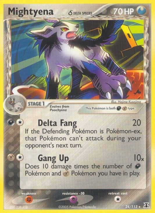 Mightyena (Delta Species) [Delta Species] 24/113