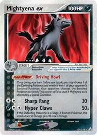 Mightyena ex [Holon Phantoms] 101/110