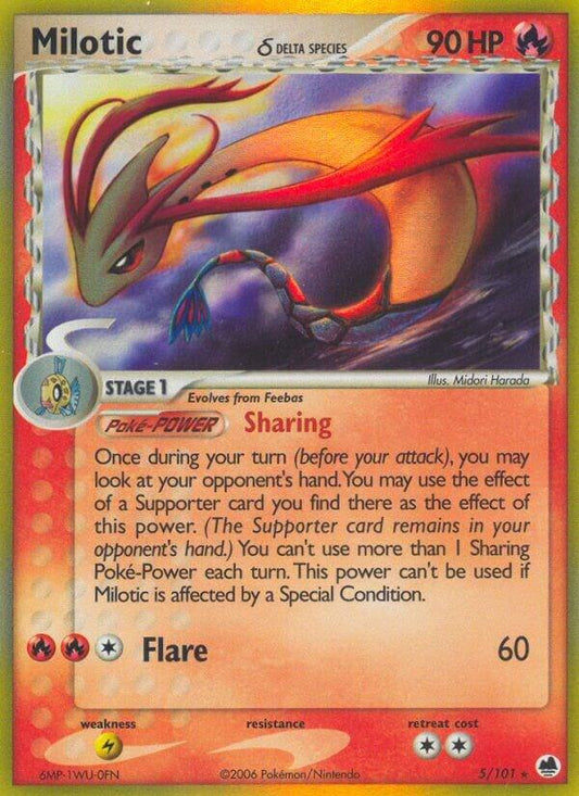 Milotic (Delta Species) [Dragon Frontiers] 5/101