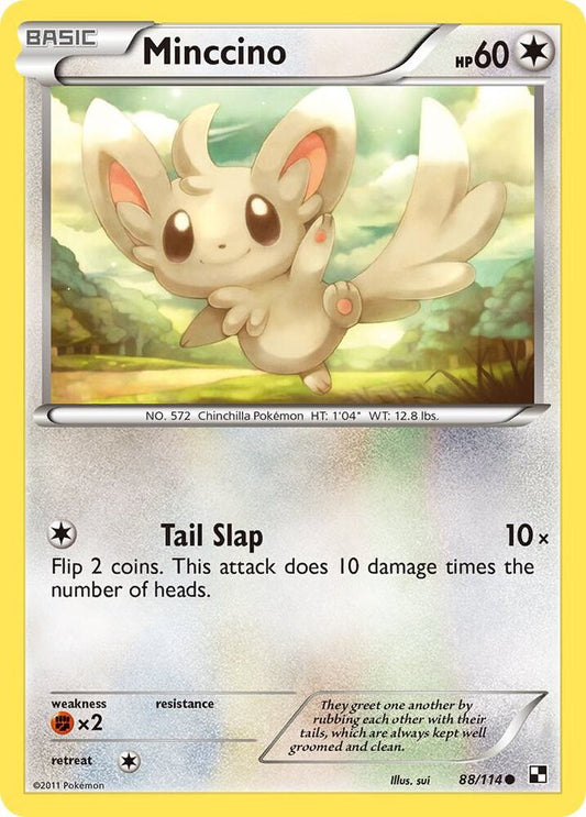 Minccino [Black and White] 88/114