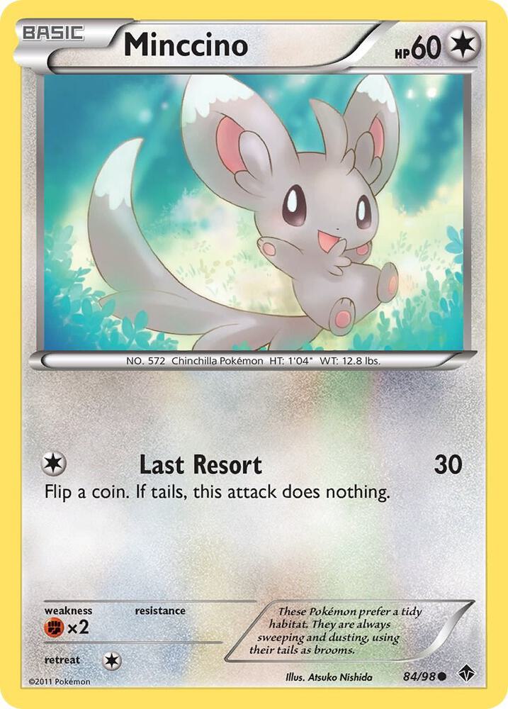 Minccino [Emerging Powers] 84/98