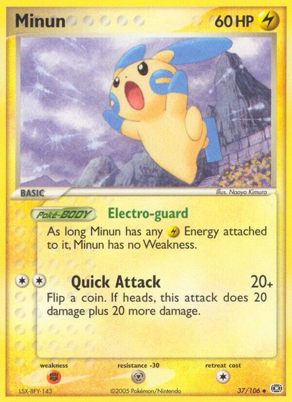 Minun [EX Emerald] 37/106