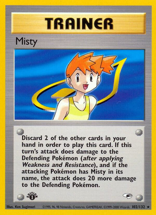 Misty (102) [Gym Heroes] 102/132