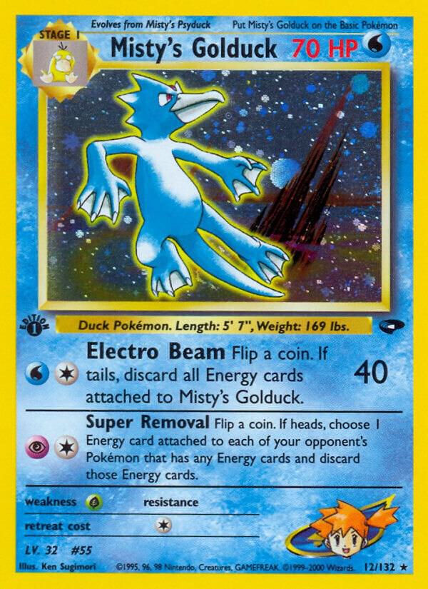 Misty's Golduck [Gym Challenge] 012/132