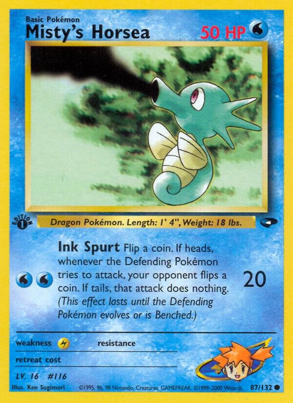 Misty's Horsea [Gym Challenge] 087/132