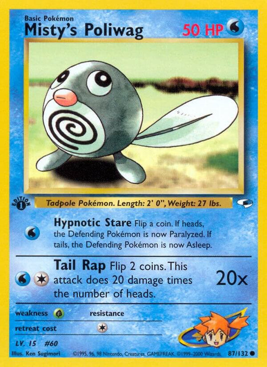 Misty's Poliwag [Gym Heroes] 087/132