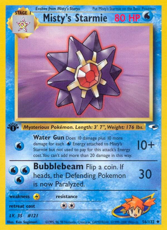 Misty's Starmie [Gym Heroes] 056/132