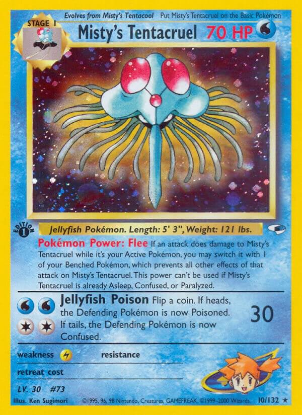 Misty's Tentacruel [Gym Heroes] 010/132