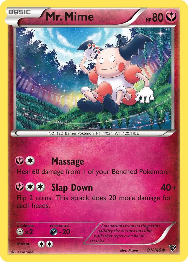 Mr. Mime [XY Base Set] 91/146