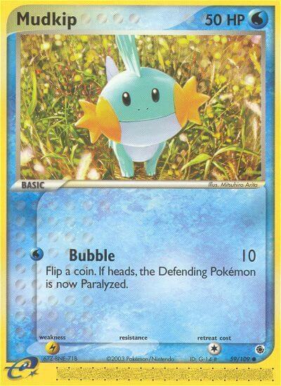Mudkip - 59/109 [Ruby and Sapphire] 59/109