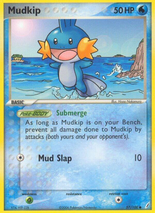 Mudkip - 057/100 [Crystal Guardians] 57/100