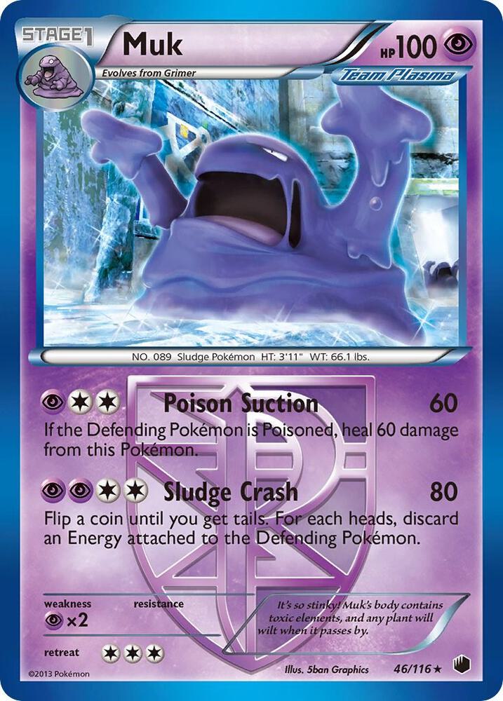 Muk (Team Plasma) [Plasma Freeze] 46/116