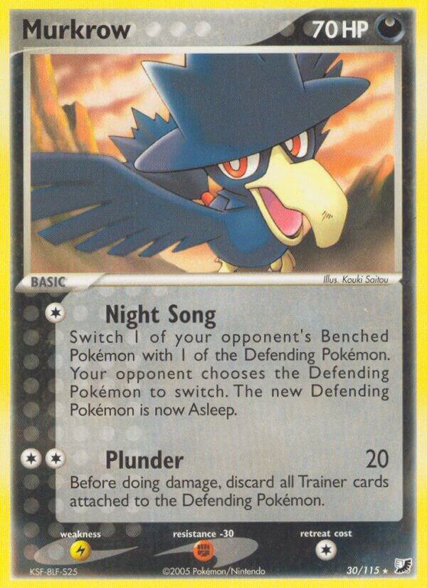 Murkrow [EX Unseen Forces] 30/115
