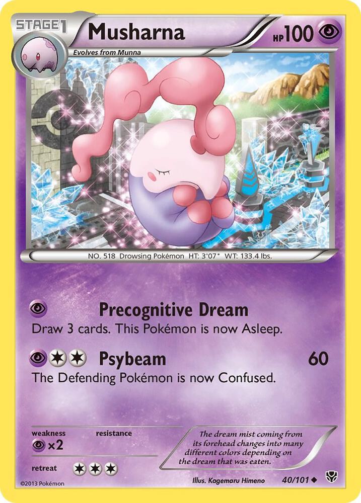Musharna [Plasma Blast] 40/101