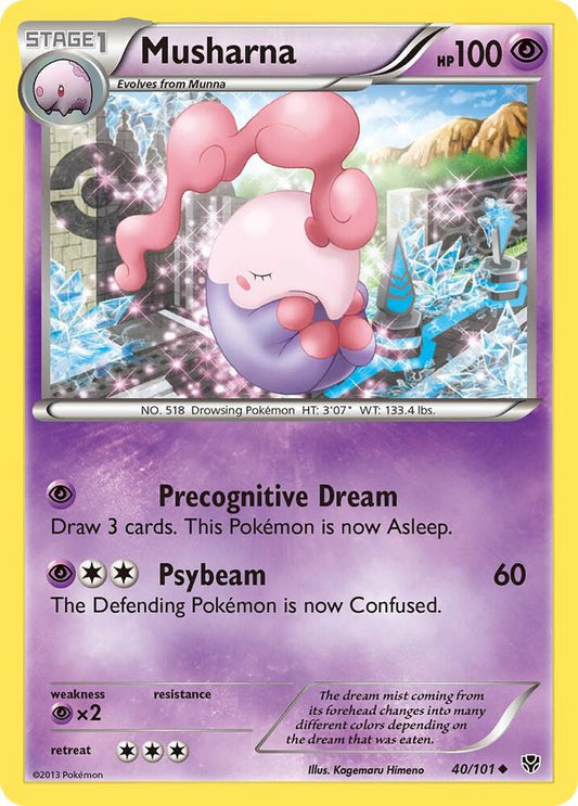 Musharna [Plasma Blast] 40/101