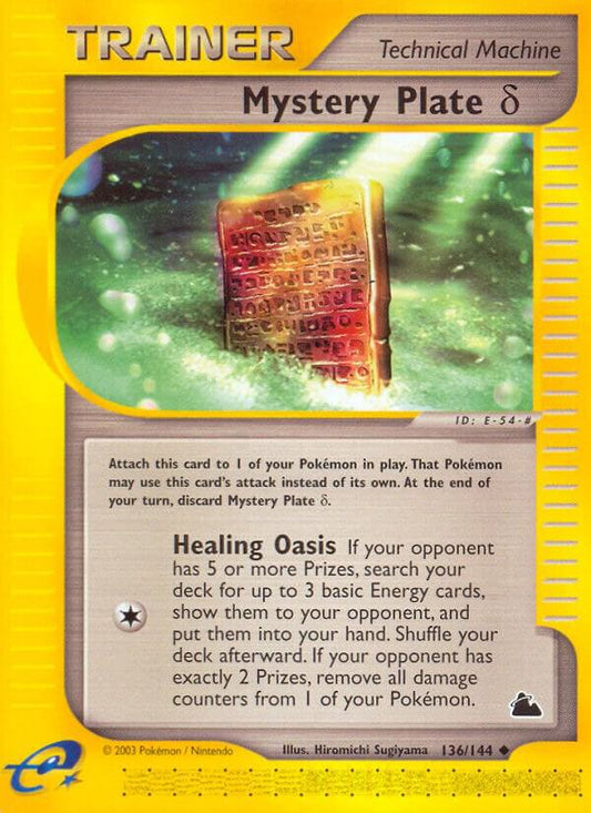 Mystery Plate Delta [Skyridge] 136/144