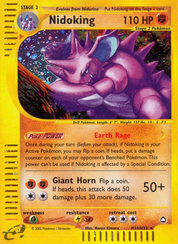 Nidoking (H18) [Aquapolis] H18/H32